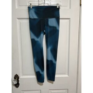 Womens Nike Dri-Fir Leggings Blue Tie Dye Size Medium